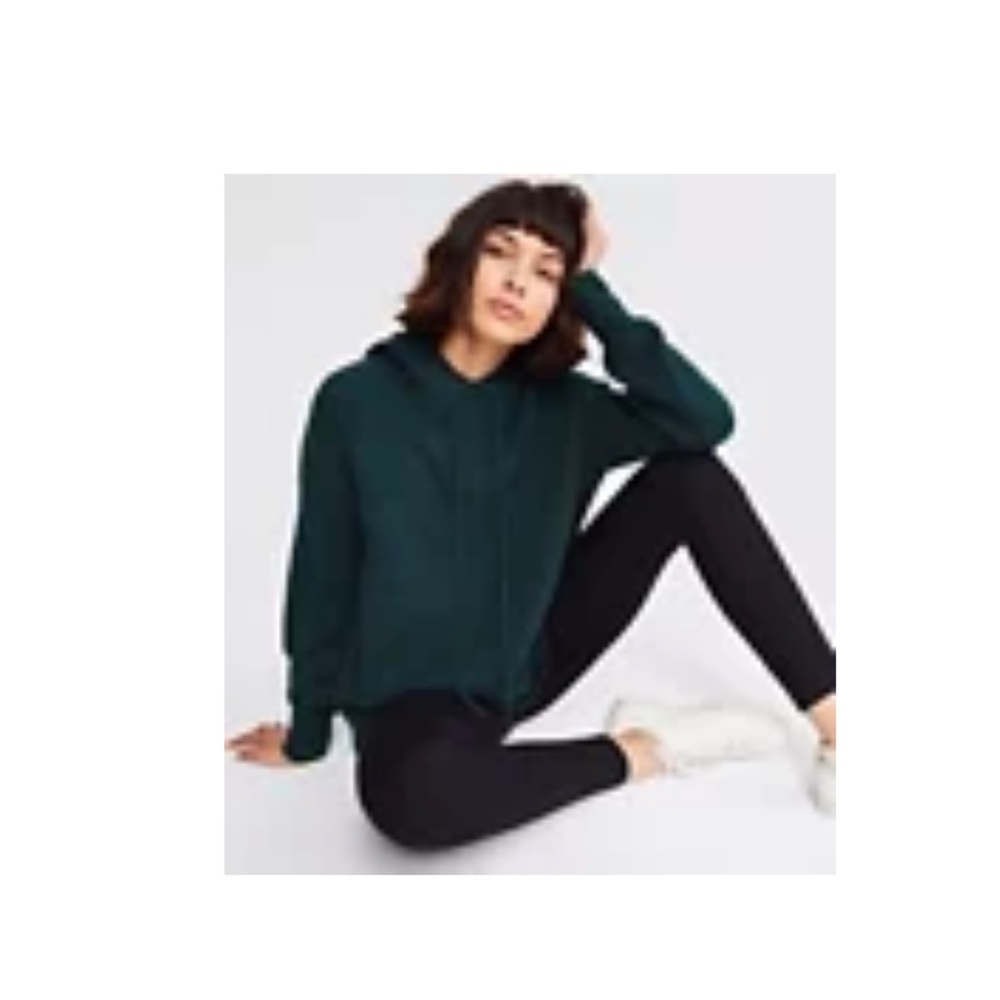 Lou & Grey Hoodie Tunic Sweater